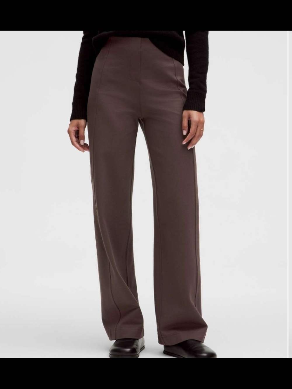 Lululemon Stretch Knit Straight-Leg Pull-On Pant Size Large